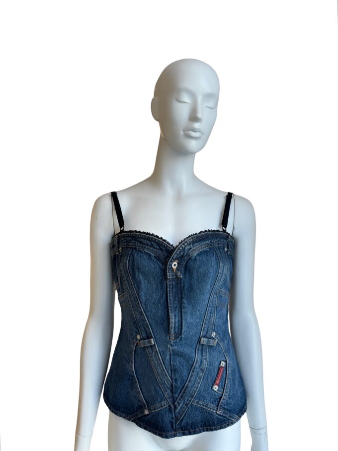 Bustier D&G en denim