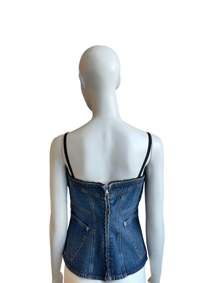 Bustier D&G en denim