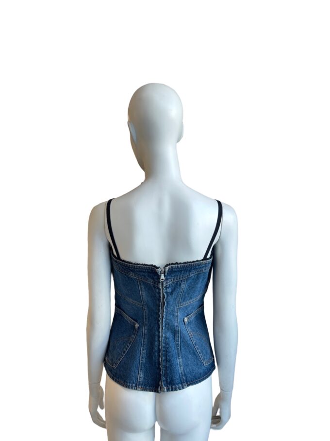 Bustier D&G en denim