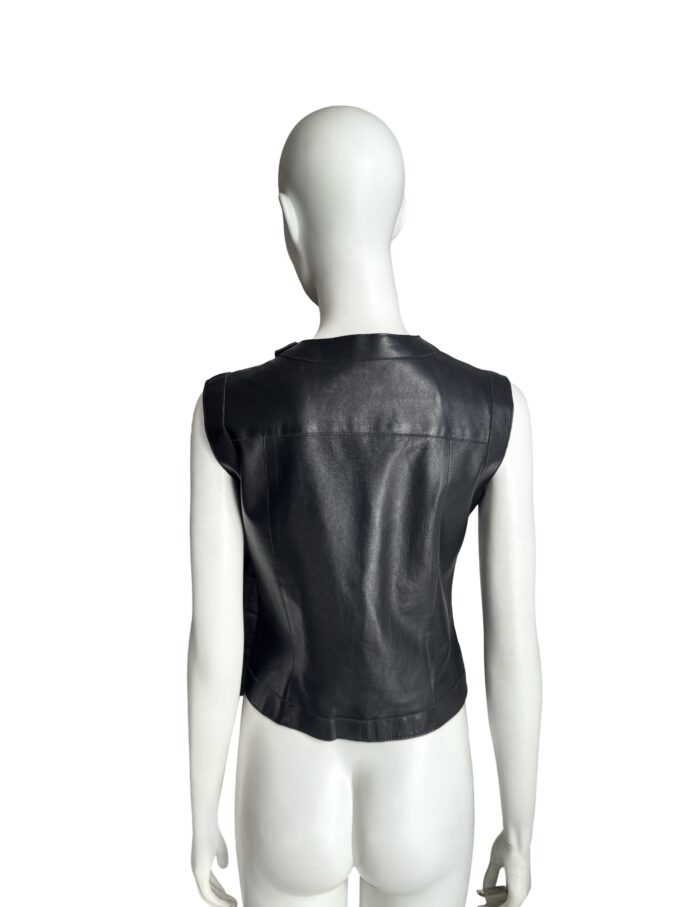 Top Kyuso en cuir