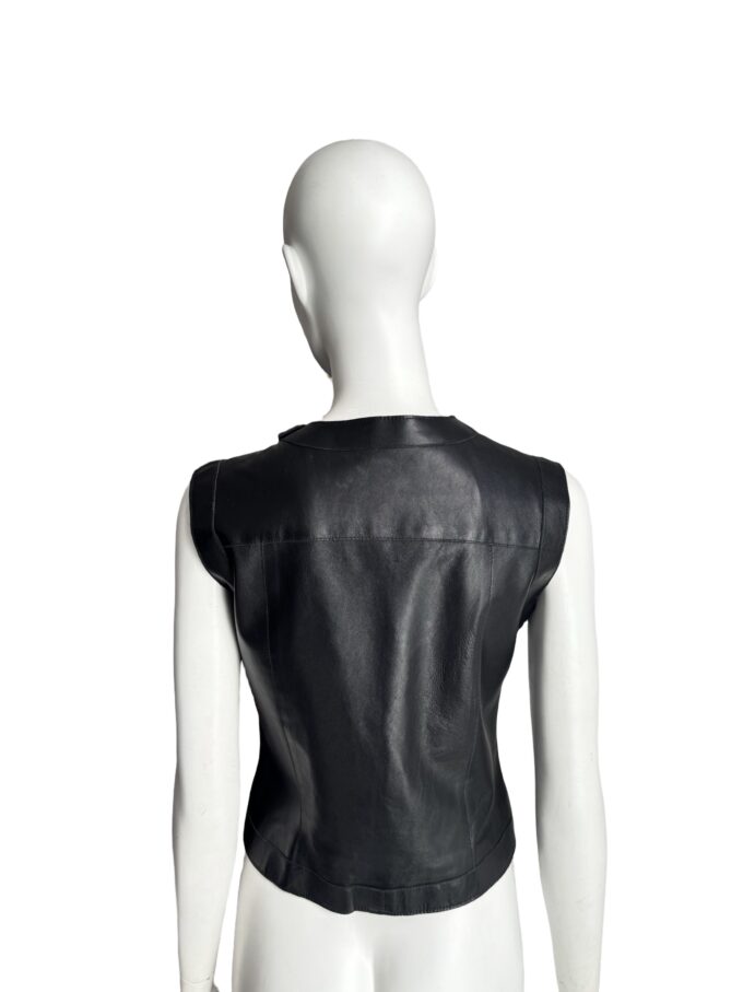 Top Kyuso en cuir