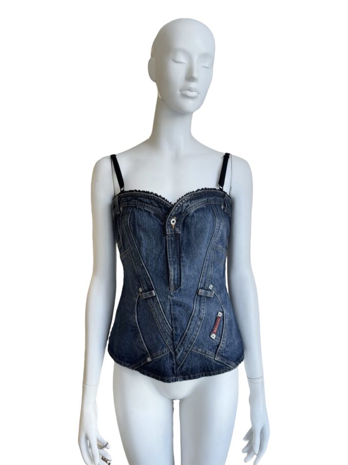 Bustier D&G en denim