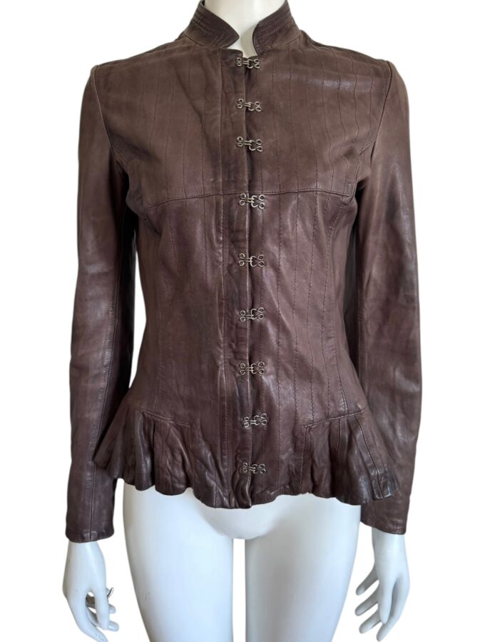 Veste Max&co en cuir