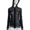 Top mesh Jean-Paul Gaultier à capuche