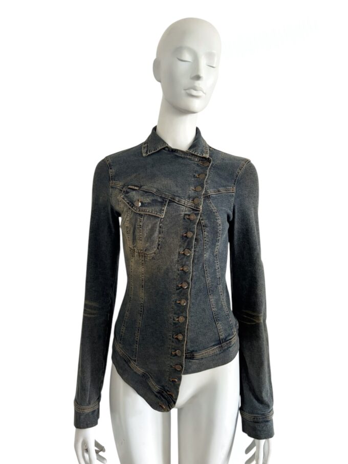 Veste Plein Sud asymétrique en denim