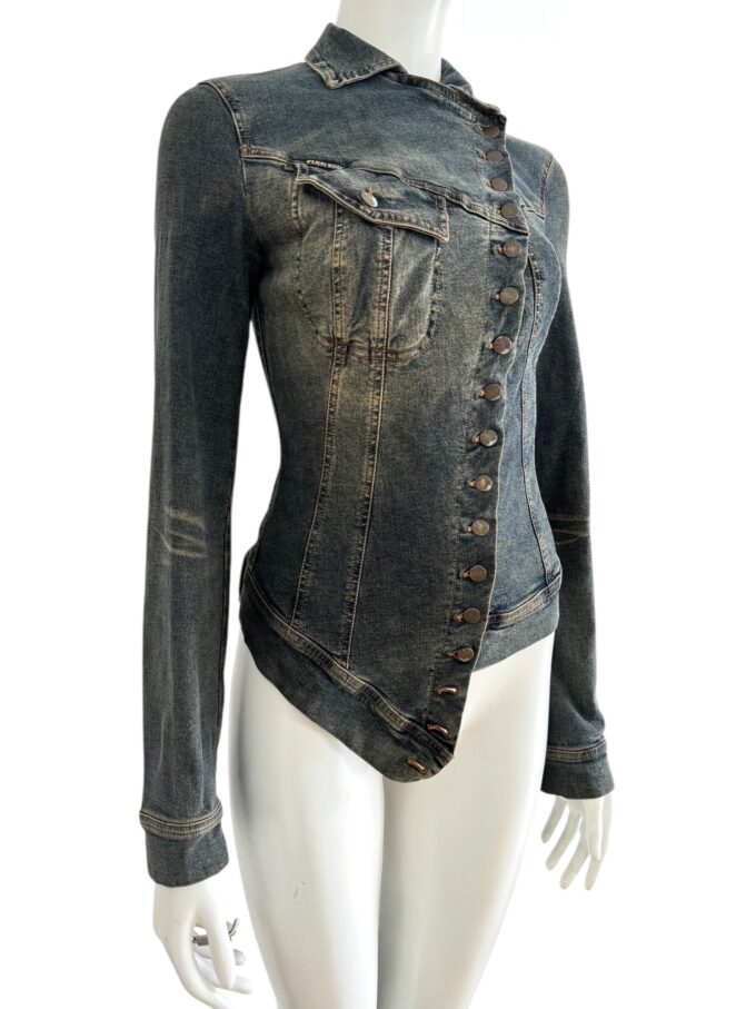 Veste Plein Sud asymétrique en denim