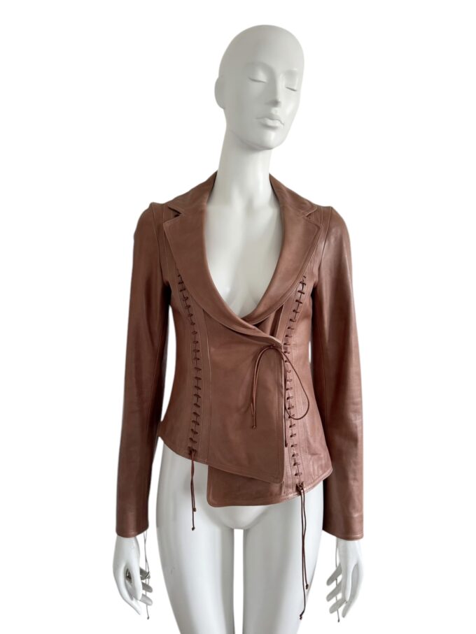 Veste Plein Sud en cuir F/W 2002