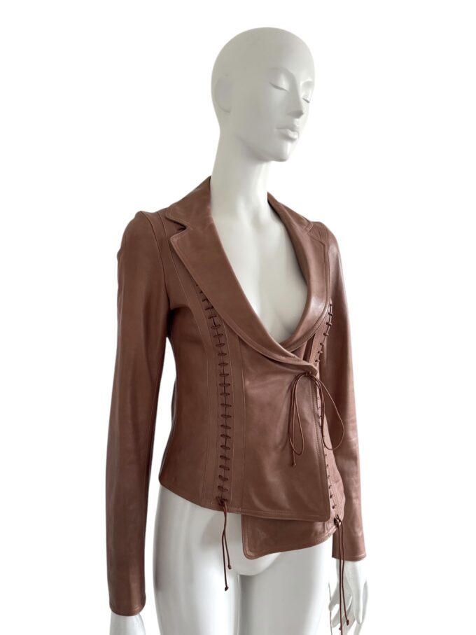 Veste Plein Sud en cuir F/W 2002