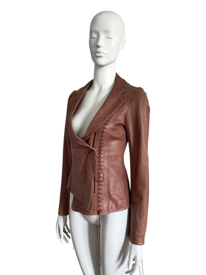 Veste Plein Sud en cuir F/W 2002