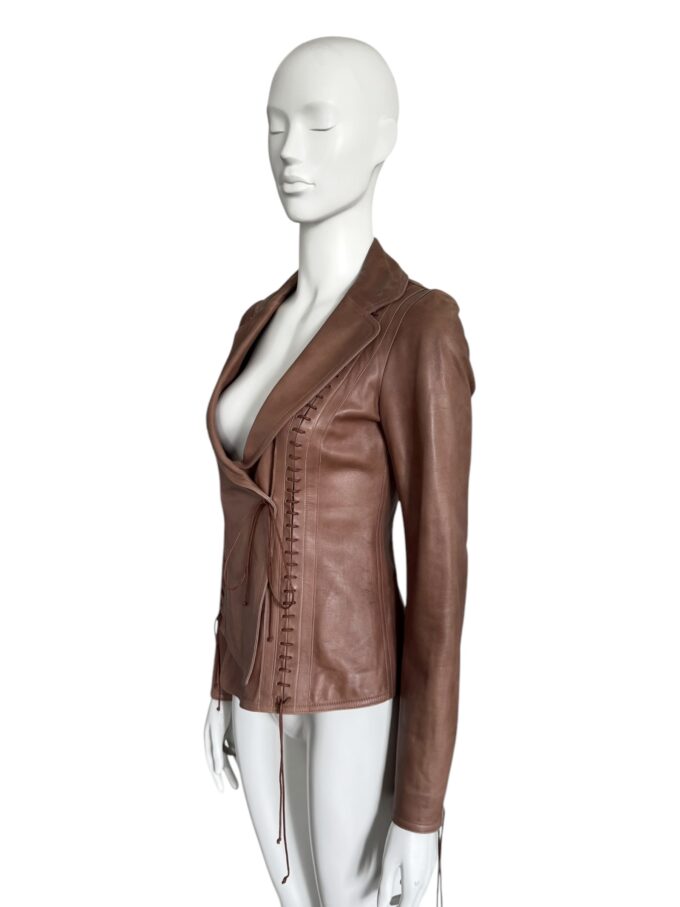 Veste Plein Sud en cuir F/W 2002