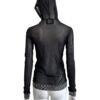 Top mesh Jean-Paul Gaultier à capuche