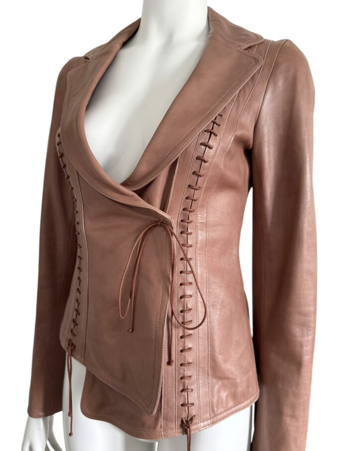 Veste Plein Sud en cuir F/W 2002