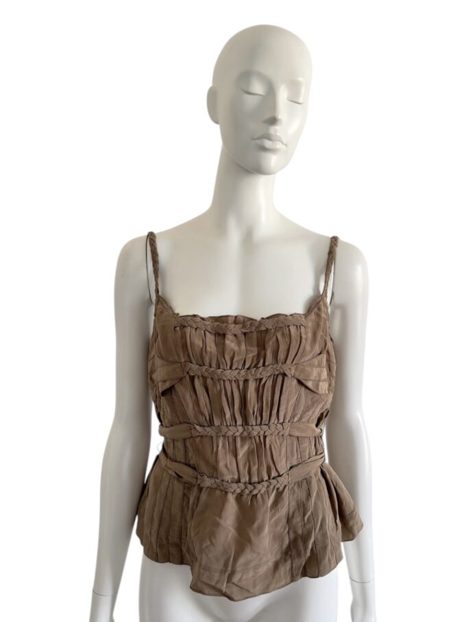 Top Sportmax en soie